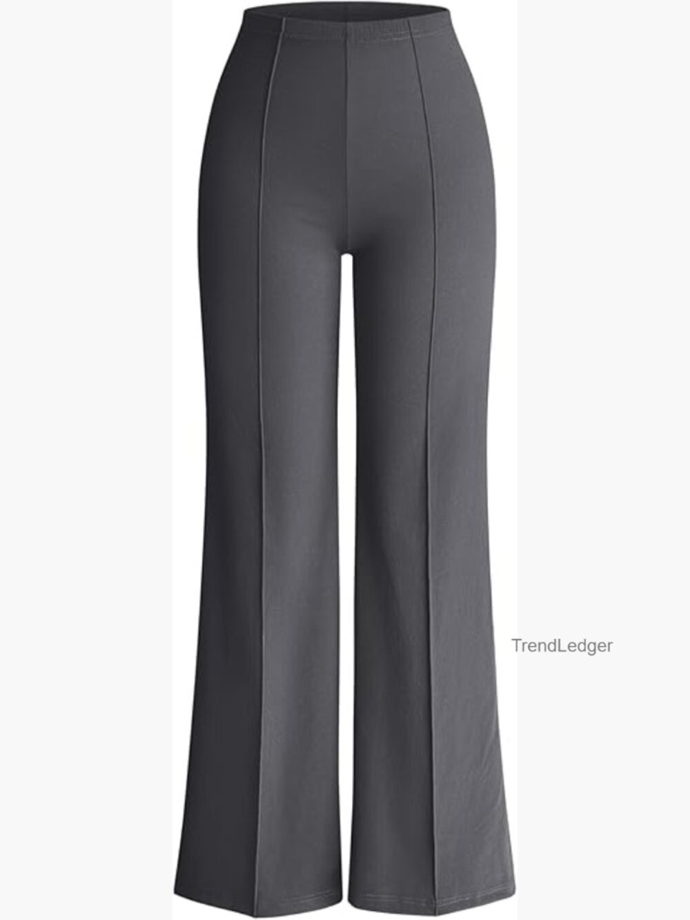 High Waist Wide Leg Pants Casual Flowy Trousers Stretch Breathable